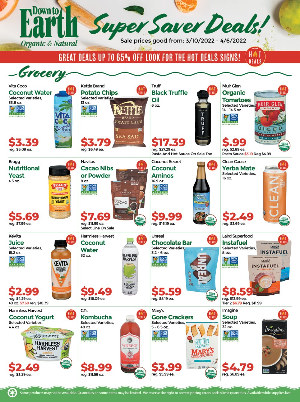 Super Saver Flyer - Page 1