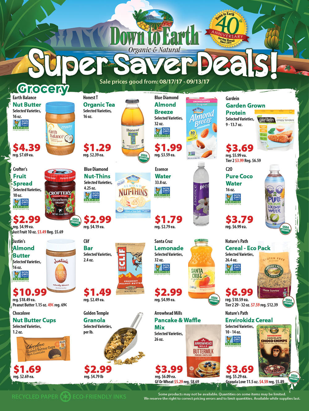 Super Saver Flyer: Page 1