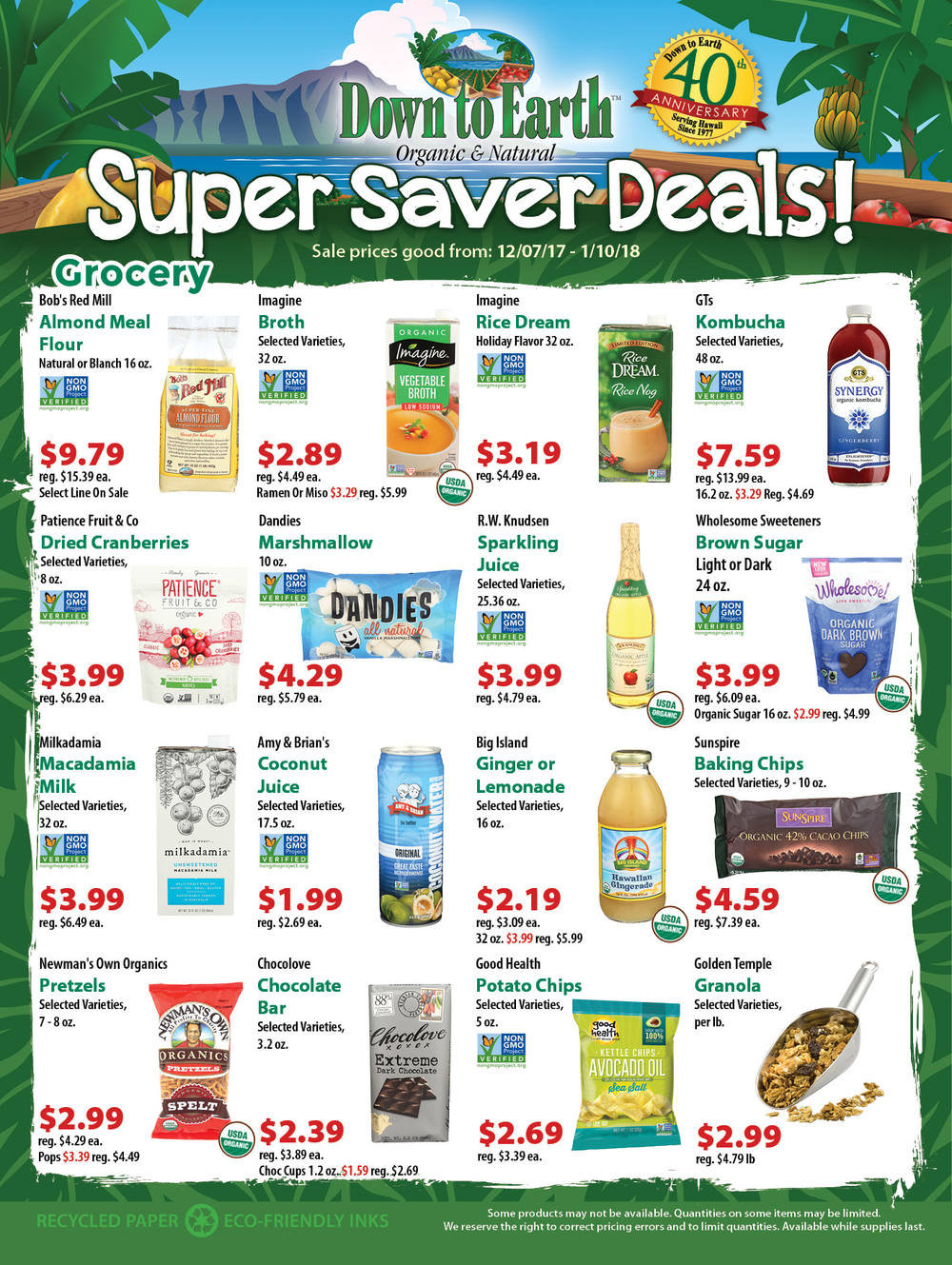 Super Saver Flyer: Page 1