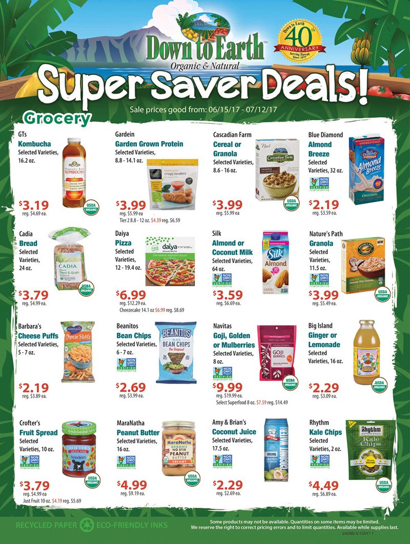 Super Saver Flyer: Page 1
