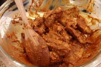 Photo: Pomegranate Molasses BBQ Tempeh