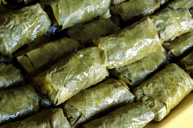 Photo: Stuffed Grape Leaves