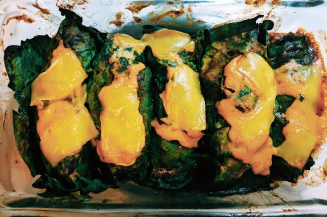 Photo: Kale Enchiladas