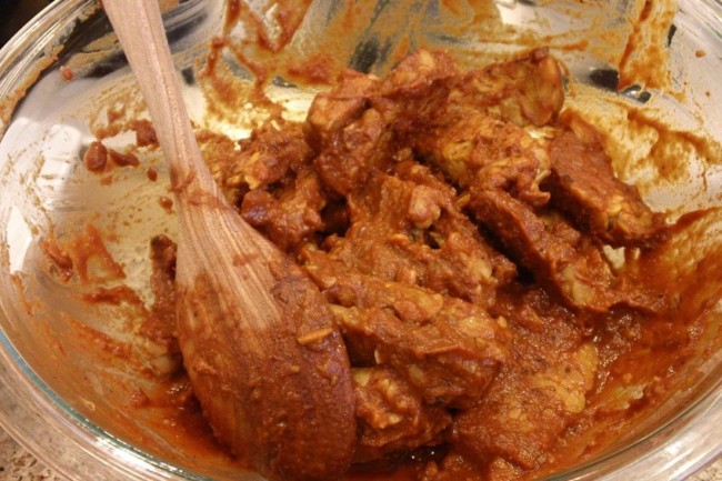Photo: Pomegranate Molasses BBQ Tempeh