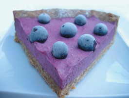 Photo: Raw Violet Pie