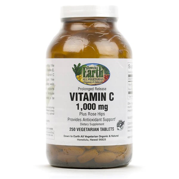 Photo: Bottle of Vitamin C Supplement