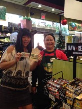 Photo: Lisa S. with a Team Member