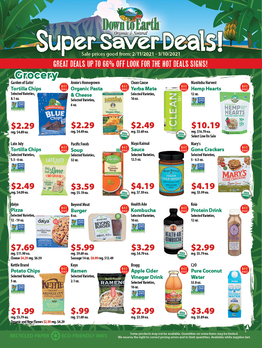 Deals Flyer - Page 1