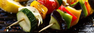 Photo: Grilled Veggie Skewers