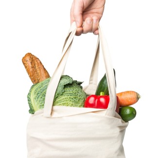 Photo: Tote bag of Groceries