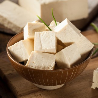 Photo: Cubed Tofu in a bowl