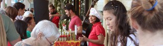 Photo: Vendors at Down to Earth Night Market