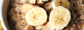 Photo: Bowl of Oatmeal with Bananas