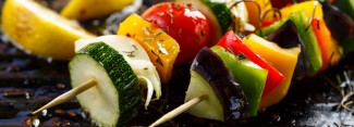 Photo: Veggie Kebabs