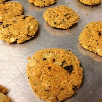 Photo: Baked Quinoa and Cannellini Bean Patties