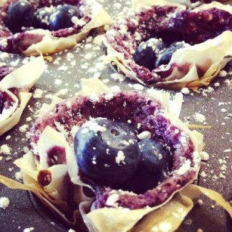 Photo: Blueberry Cream Cheese Tart