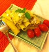 Photo: Creamy Asparagus Pesto Pasta