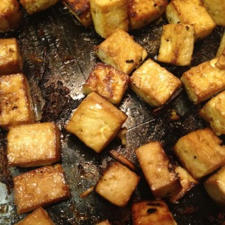 Photo: Crispy Tofu Squares