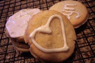 Photo: Frosted Sugar Cookies with Vanilla Icing
