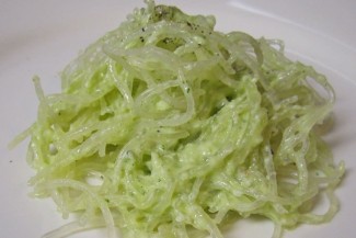 Photo: Kelp with Raw Alfredo Sauce