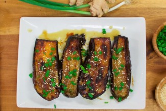 Photo: Miso Roasted Eggplant