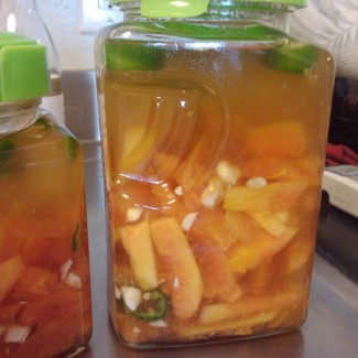 Photo: Pickled Papaya