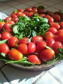 Raw Spinach & Mushroom Pie