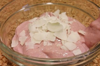 Photo: Strawberry Coconut Mousse