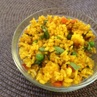 Photo: Turmeric Garlic Fried Rice