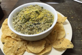 Photo: Vegan Spinach Dip and Chips