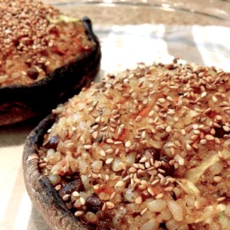 Photo: Stuffed Portobello Mushrooms