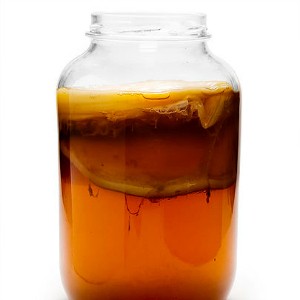 Photo: Jar of Iced Kombucha