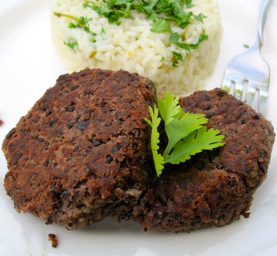 Photo: Black Bean Patties