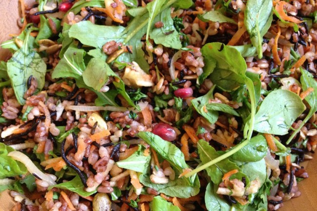 Photo: Citrus Brown Rice Salad