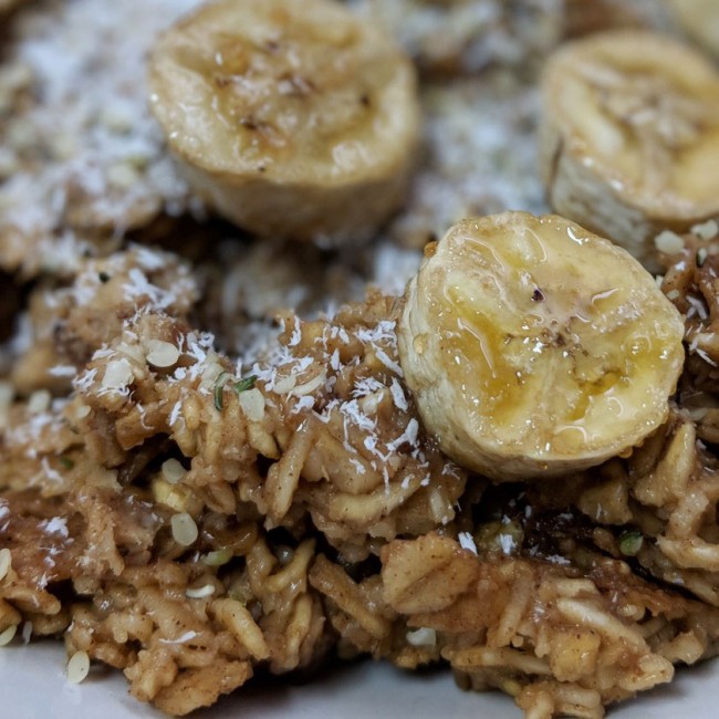 Photo: Brûlée Banana Oatmeal