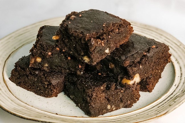 Photo: Plate of Carob Brownies