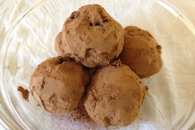 Photo: Chocolate Almond Truffles