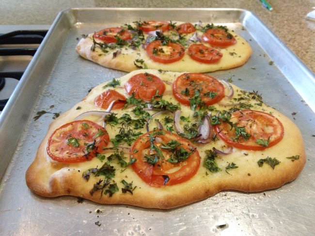 Photo: Rustic Tomato Flatbreads