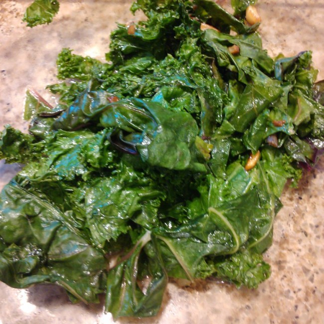 Photo: Garlic Braised Greens