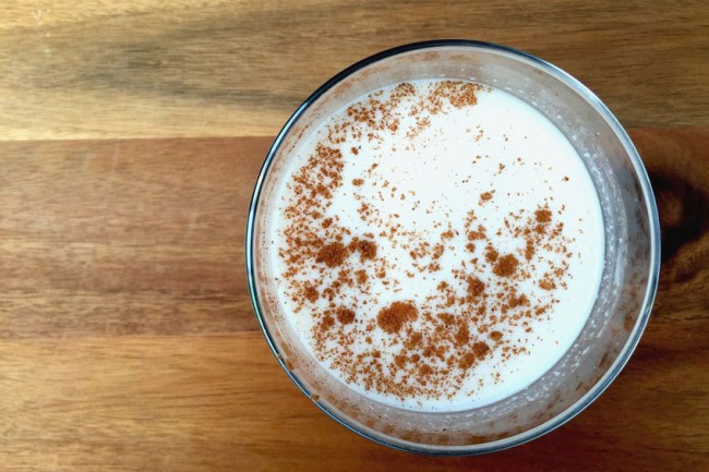 Photo: Coconut Horchata with Cinnamon