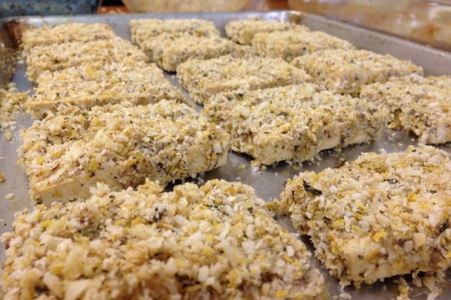 Photo: Macadamia-Nut Crusted Tofu