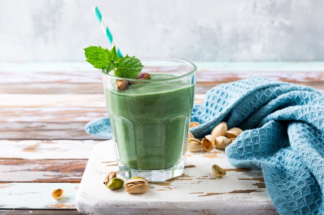 Pistachio Green Smoothie Pistachio Green Smoothie