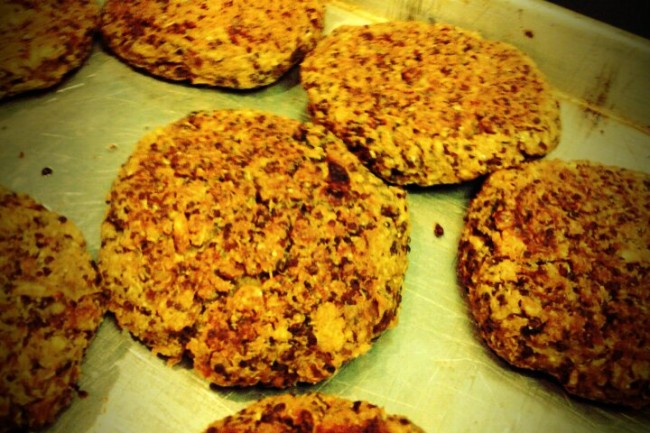 Photo: Quinoa and White Bean Patties