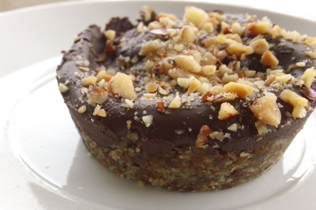 Photo: Raw Chocolate Hazelnut Cake