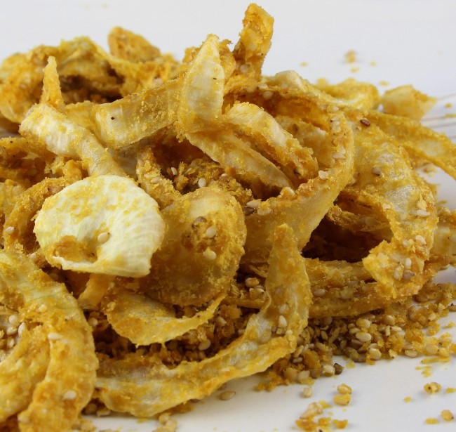 Photo: Raw Onion Rings