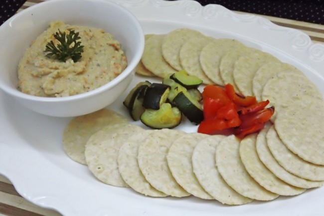 Photo: Roasted Vegetable Hummus