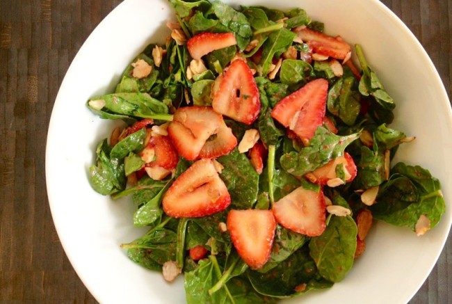 Photo: Spinach Strawberry Salad