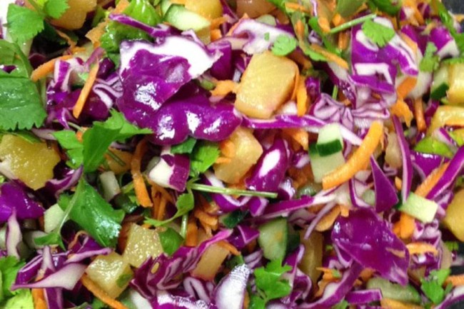 Photo: Sweet and Spicy Pineapple Salad