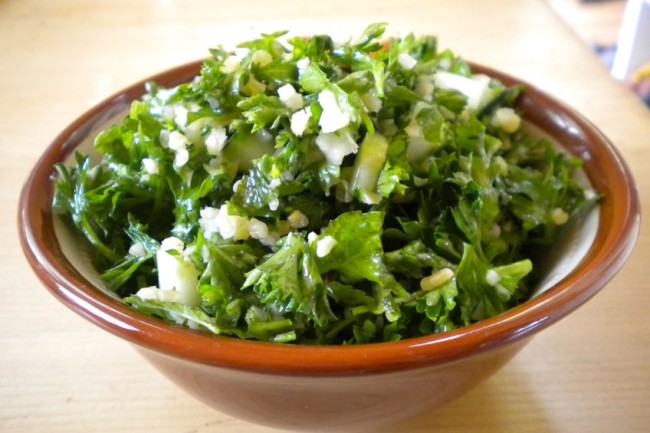 Photo: Bowl of Tabouli