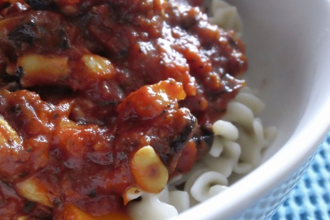 Photo: Pasta with Bolognaise Pasta Sauce